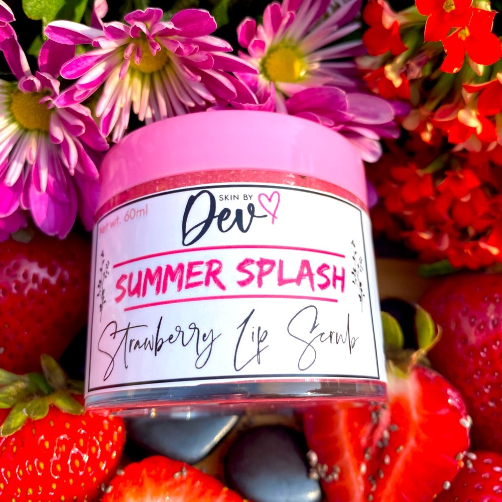 Summer Splash- Strawberry Lip Scrub